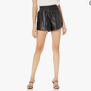 RAMY BROOK***Skylar Black Leather Shorts**Small**$295